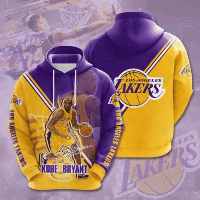 Lakers Kobe Bryant Printed Hoodie