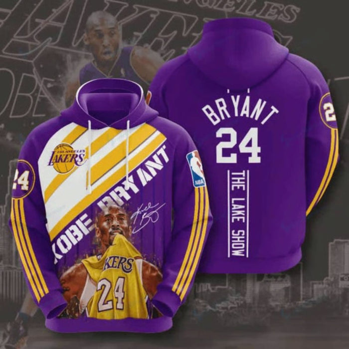 Lakers Kobe Bryant Legacy Themed Hoodie