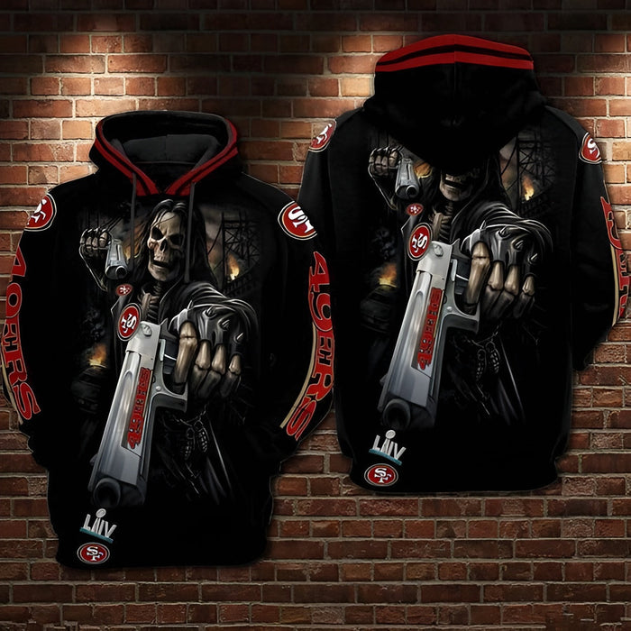 San Francisco 49ers Cozy And Comfy 3D Graphic Pullover