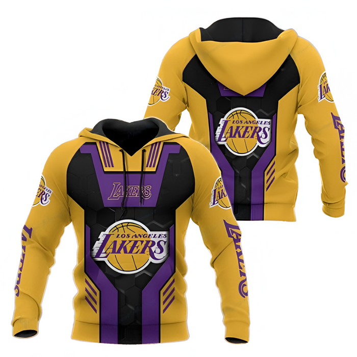 Lakers Basketball Themed Hoodie