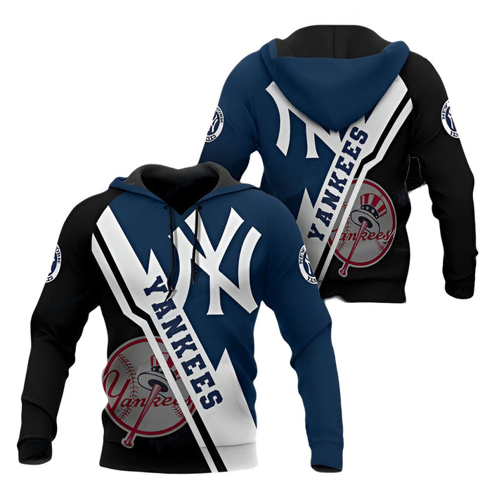 Yankees Baseball Inspired Graphic Hoodie