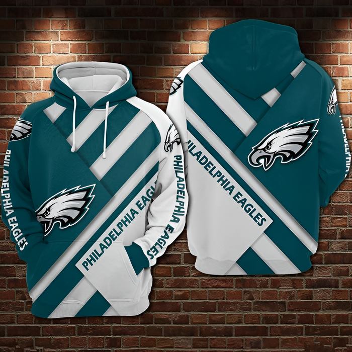 Dynamic Philadelphia Eagles Team  Graphic Hoodie