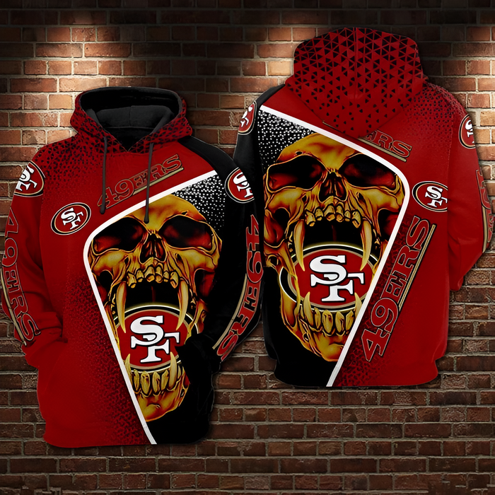 San Francisco 49ers Fierce Graphic Hoodie