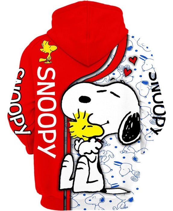 Snoopy Dog Zip-up Hoodie