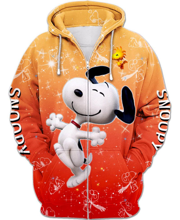 Snoopy Zip-up Hoodie