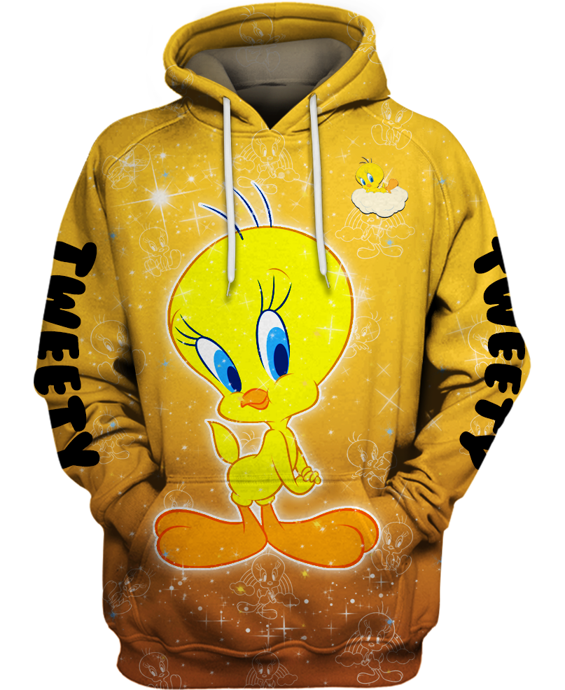 Orange Tweety Hoodie — Zipy Hoodie