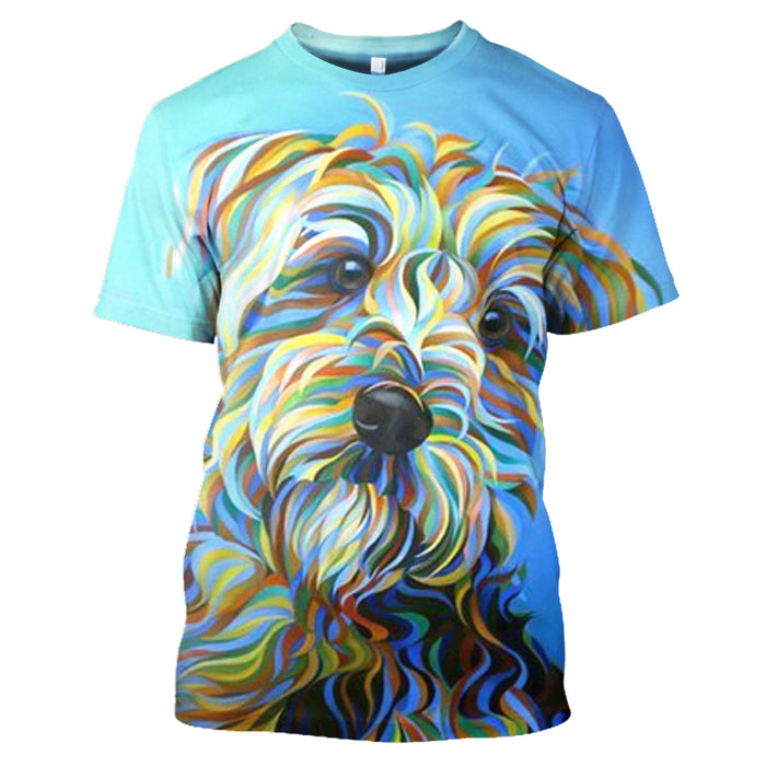 Colorful Dog T-Shirt