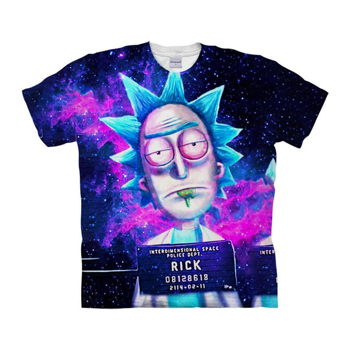 Rick & Morty Space T-Shirt