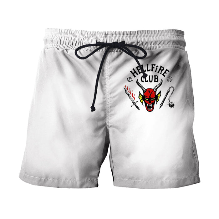 Stranger Things Hell Fire Shorts