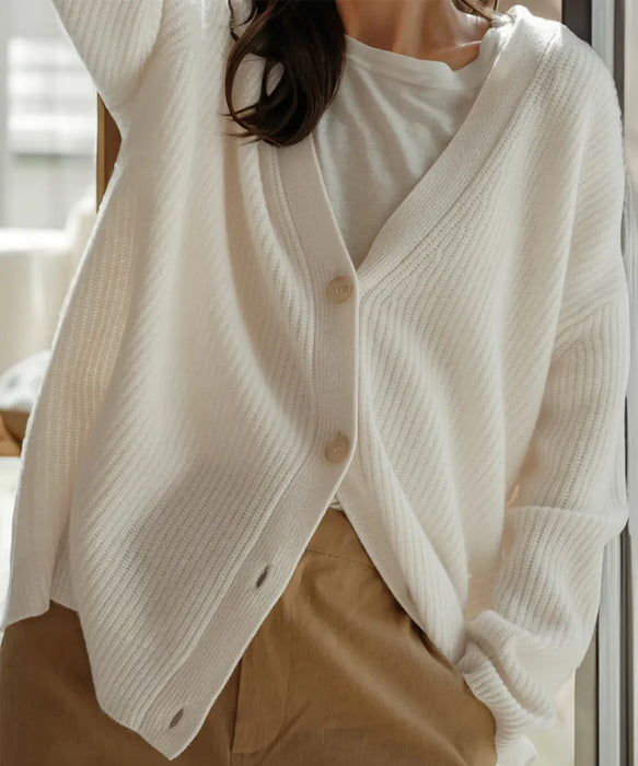 Woolen Cozy Cocoon Cardigan