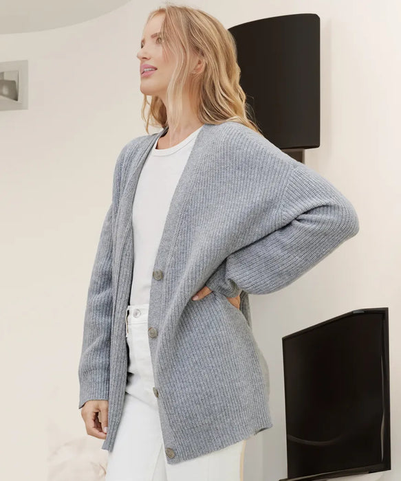 Woolen Cozy Cocoon Cardigan