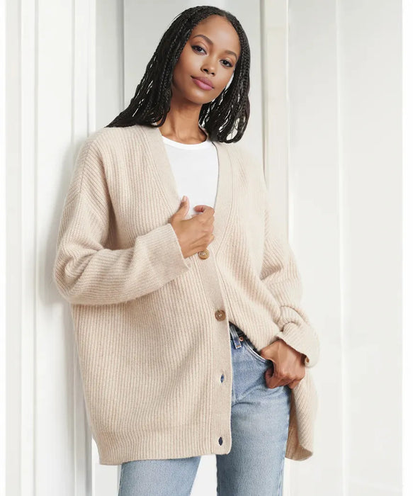 Woolen Cozy Cocoon Cardigan