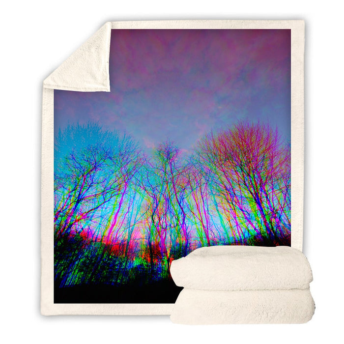 Prism Woods Blanket Quilt