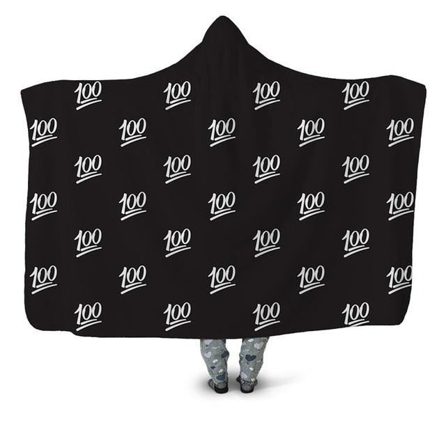 100 Percent Blanket Hoodie