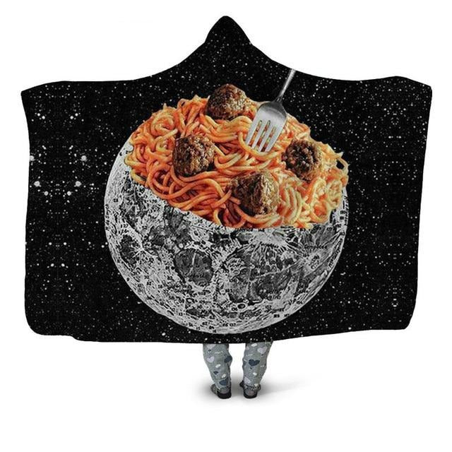 Moon Pasta Blanket Hoodie