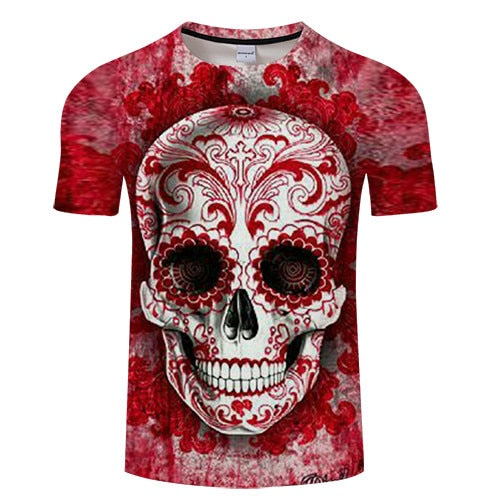 Rosy Sugar Skull T-Shirt