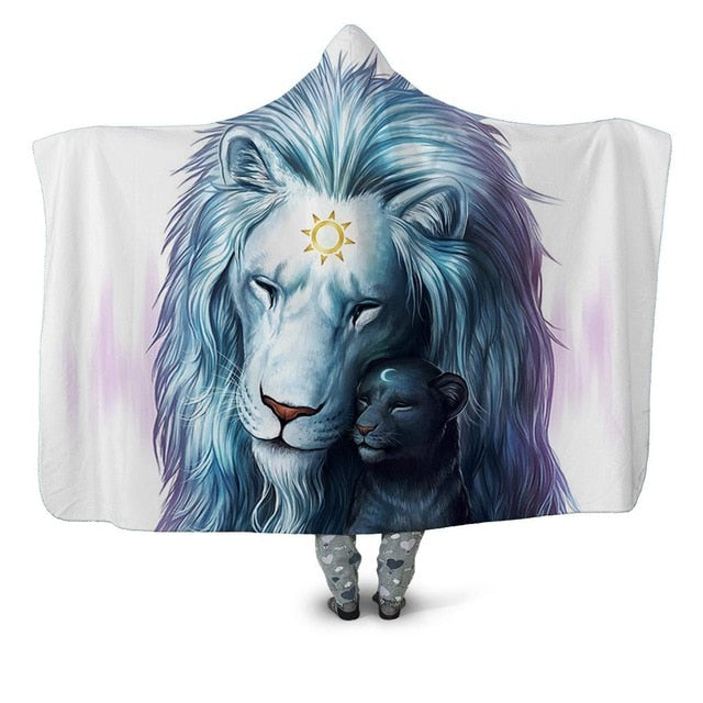 Child of Light Lion Blanket Hoodie