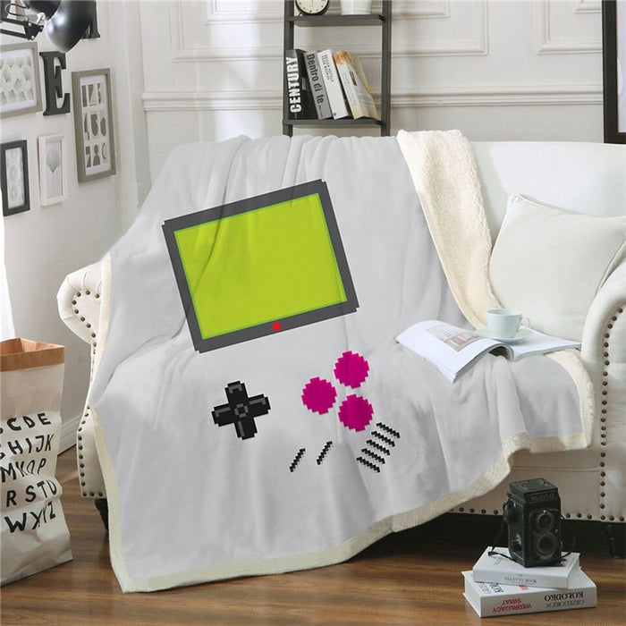 Gameboy Blanket Quilt