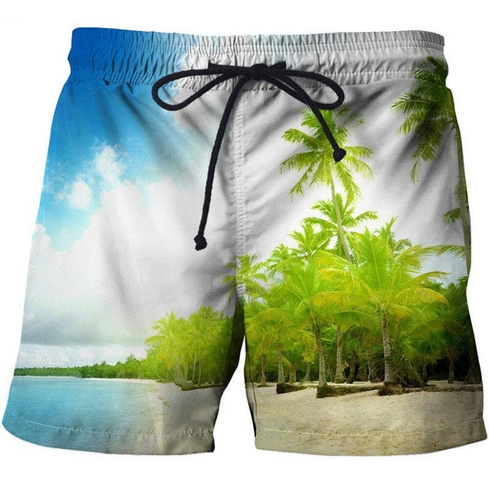 Tropical Seaside Shorts