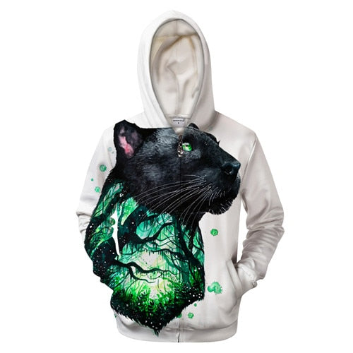 Pantteri Panther Zip-up Hoodie