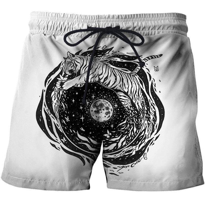 Starry Tiger Sky Shorts