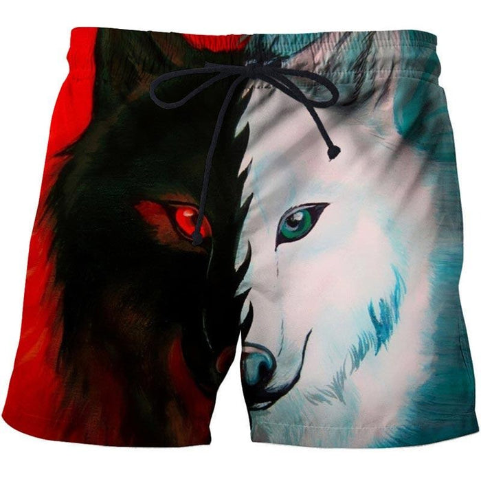 Red-Green Eyed Wolf Shorts