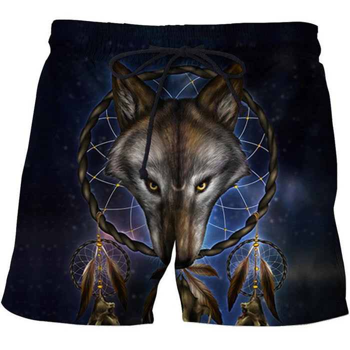 Wolf Dream Catcher Shorts
