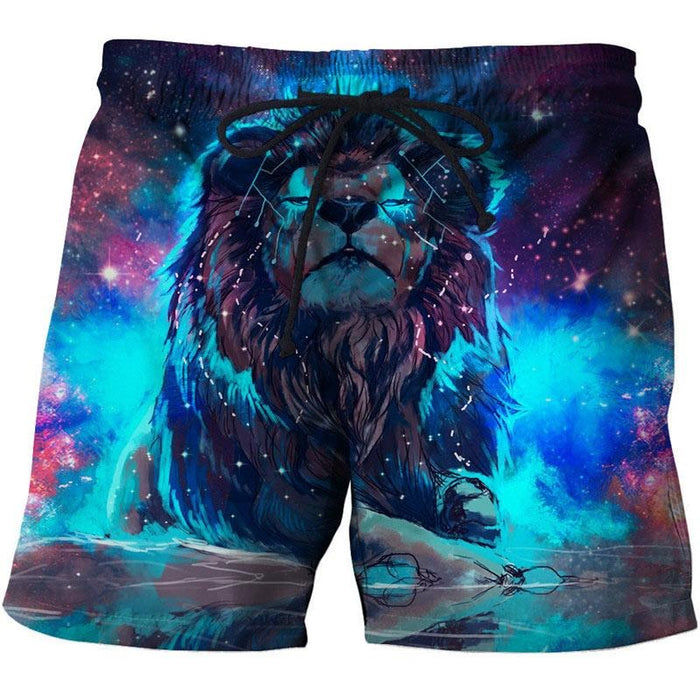 Galaxy Lion Shorts