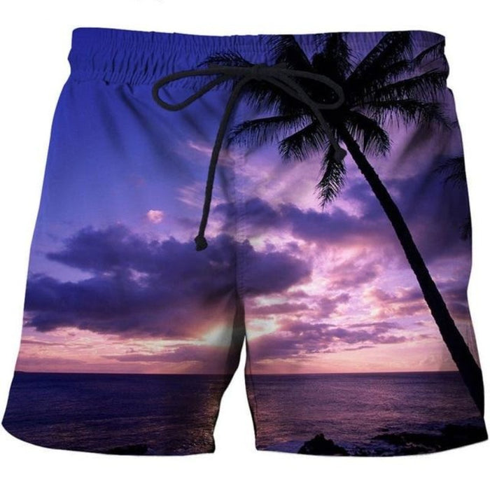 Purple Sunset Shorts