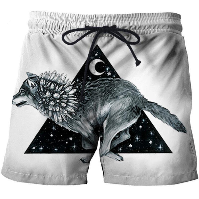 Running Wolf Shorts
