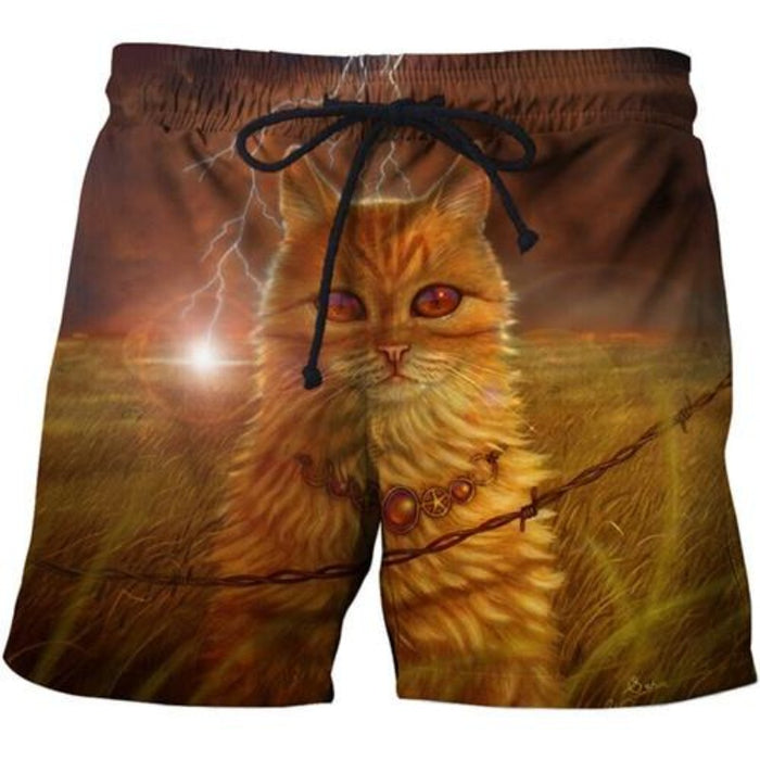 Shocking Cat Shorts