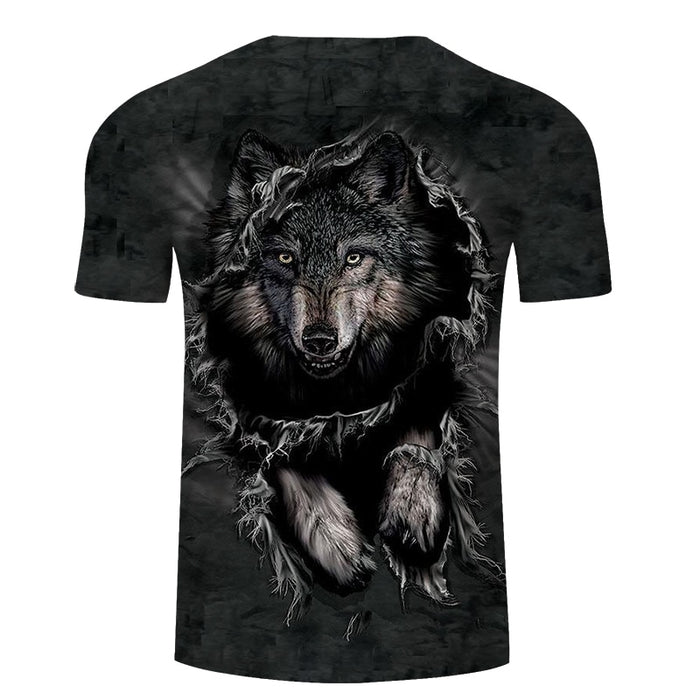 Wolf Through Wall T-Shirt