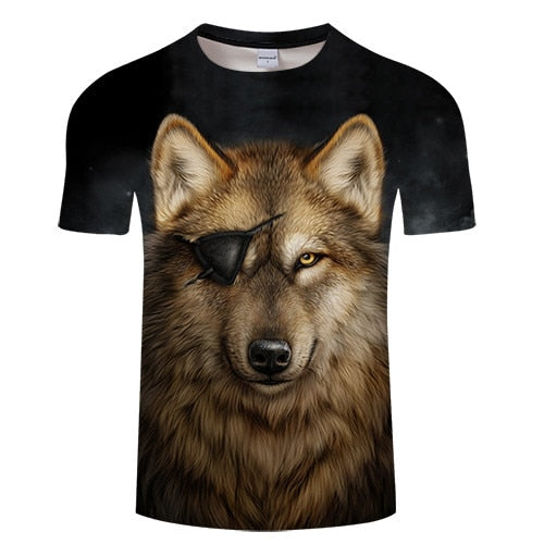 One Eyed Wolf T-Shirt
