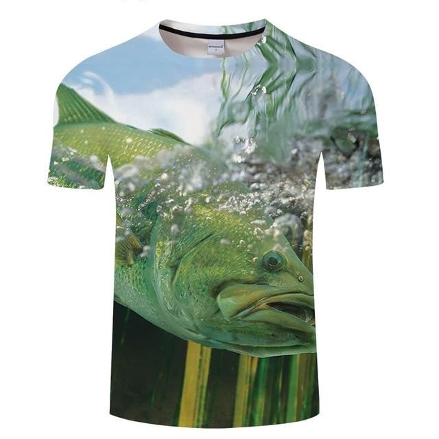 Green Fish T-Shirt