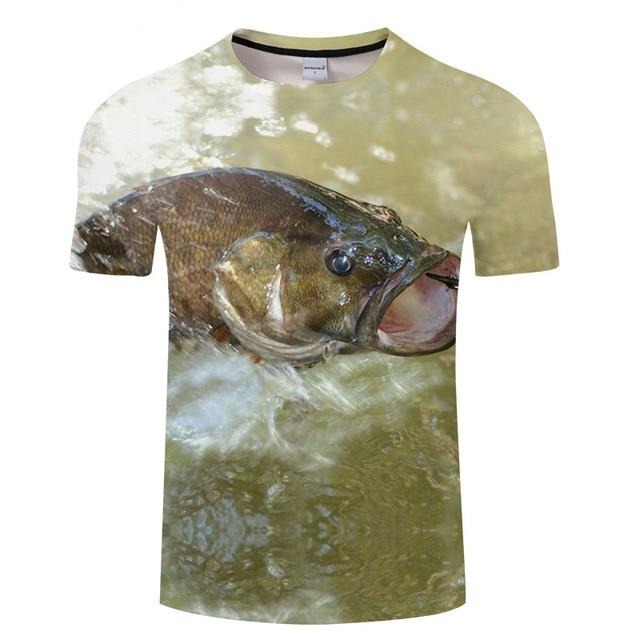 Fish Open Mouth T-Shirt