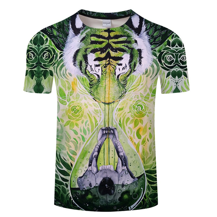 Dissolve in Time Tiger T-Shirt