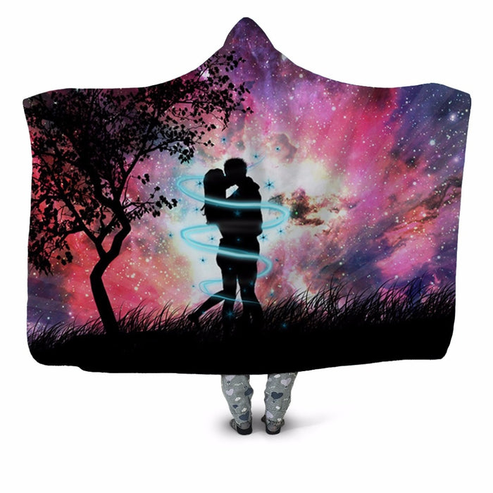 Galaxy Tree Lovers Blanket Hoodie