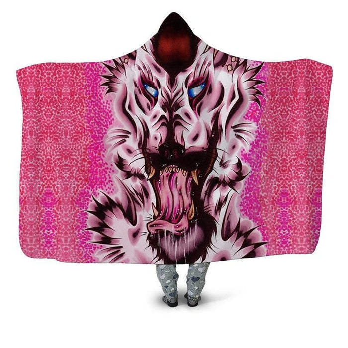 Pink Monster Blanket Hoodie