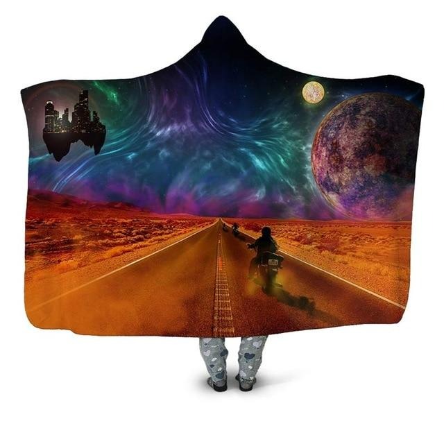 Desert Galaxy Blanket Hoodie