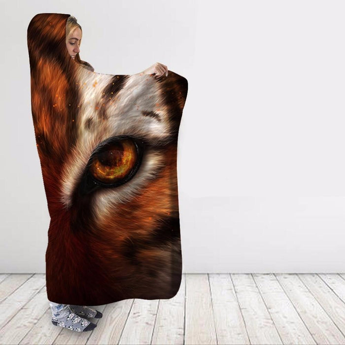 Tiger Stare Blanket Hoodie