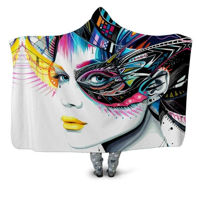 Artist Masquerade Blanket Hoodie
