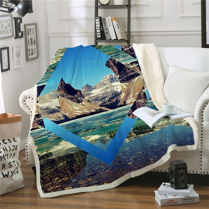 Rocky Mountain Blanket Quilt