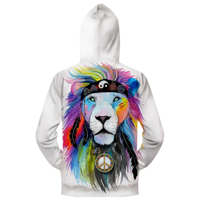 Pride Lion Zip-up Hoodie