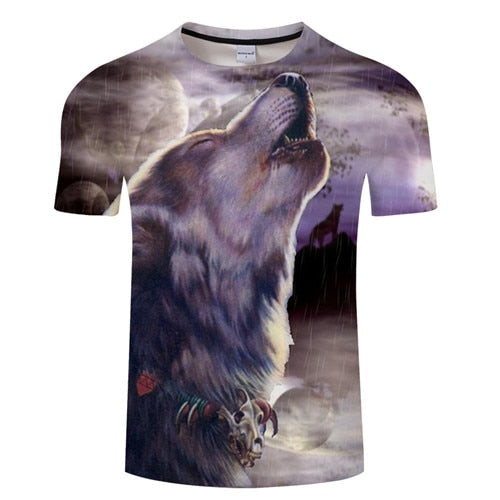 Raining Wolf T-Shirt