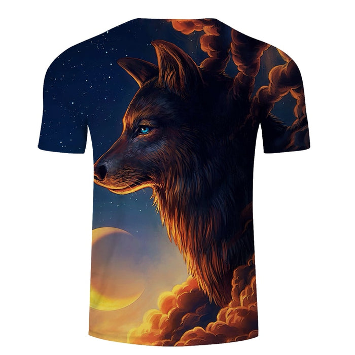 Night Guardian Wolf T-Shirt