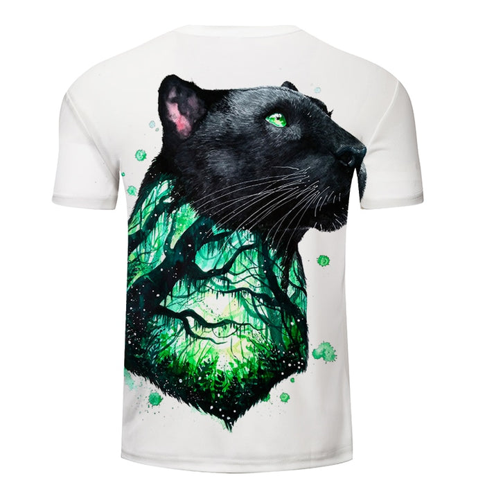 Panther Green Forest T-Shirt