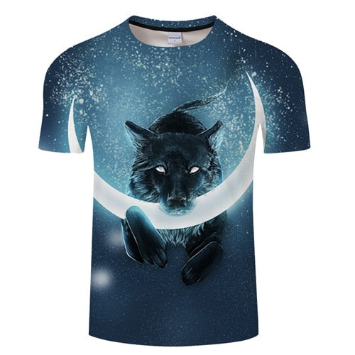 Glowing Wolf T-Shirt