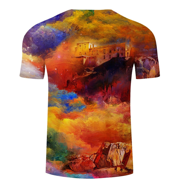 Colorful Painted Buildings T-Shirt