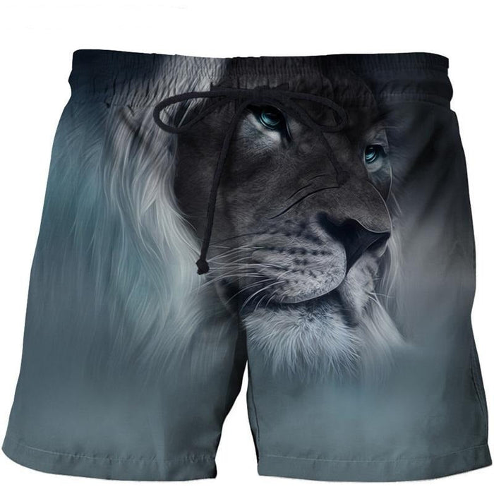 Lion in Fog Shorts