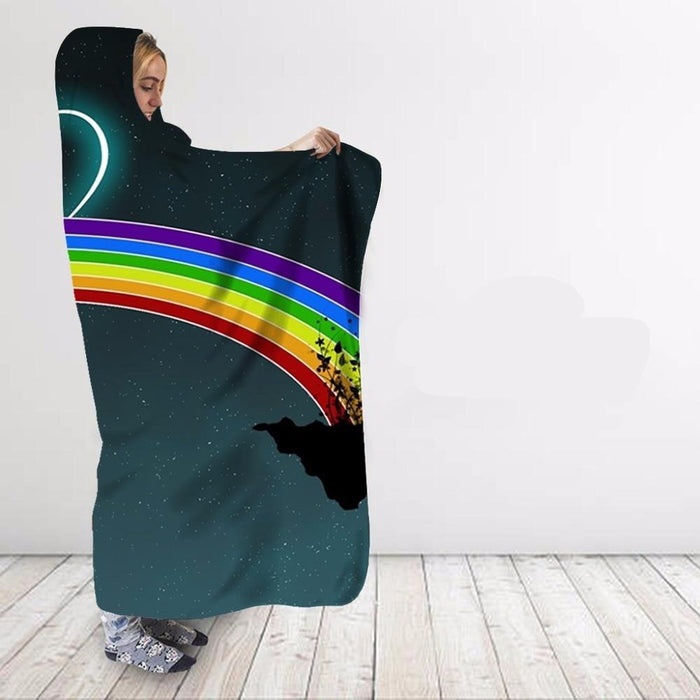 Rainbow Love Blanket Hoodie